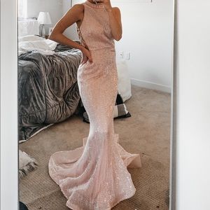 Baby Pink Jovani Prom Dress 63552